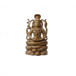 WHITE WOOD SHIVA STATUE 19 INCH HEIGHT X  10 INCH WIDTH X  4 INCH DEPTH 
