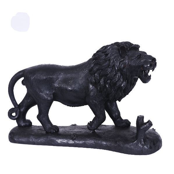 Rose wood Lion 12 inch 