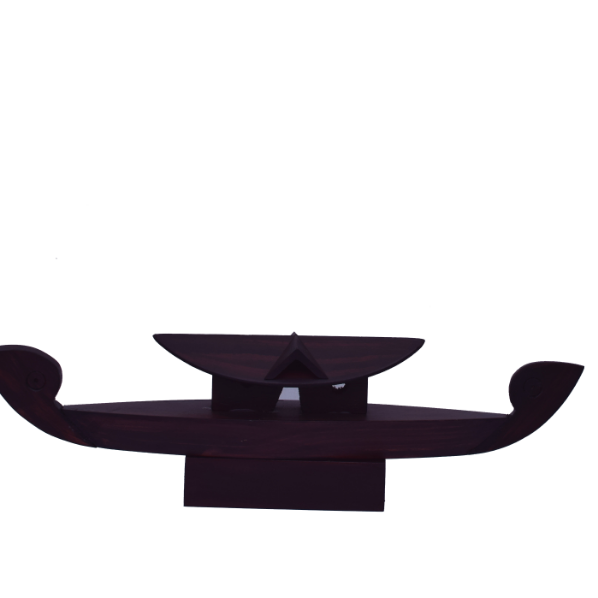 wooden Boat with base fro cooperate gift 12 inch  