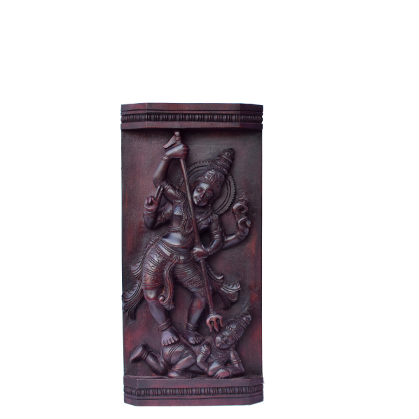 WALL PANEL WOOD 18 INCH MAHISHASURA MARDENI 